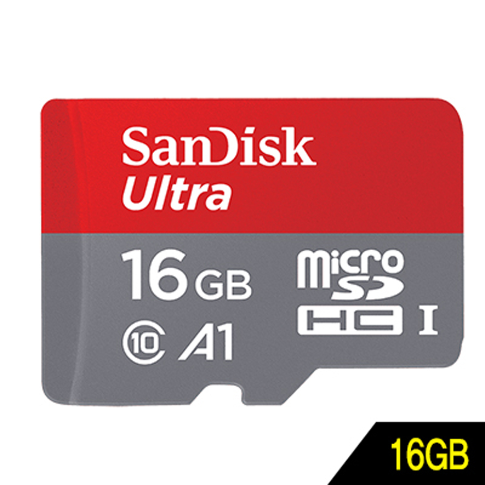 마이크로 Sd카드-Sandisk(샌디스크) Sdsquar 16Gb Ultra Micro Sd 카드(Sd 수납트레이 포함)  Sdsquar-016Gb]