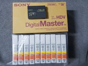 PHDVM-63DM/2(HDV.DV63분/DVCAM41분) 10개 (SONY 6MM TAPE 방송전문가용 고화질 촬영테이프)